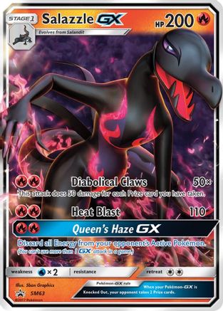 Salazzle GX (SP-SM63) (Holofoil)