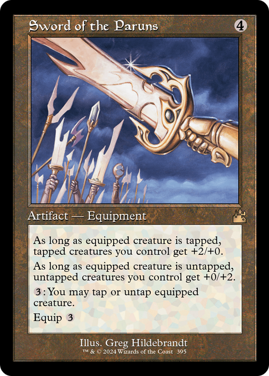 Sword of the Paruns (RVR-395) (Foil)