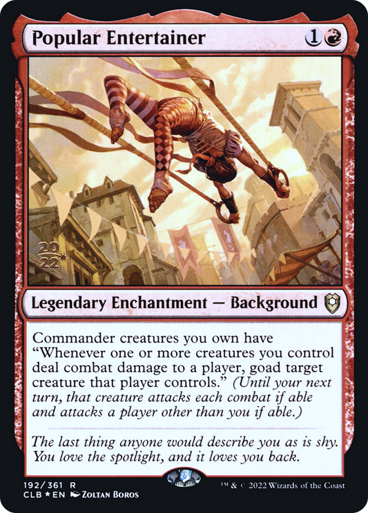 Popular Entertainer (PRE-192S) (Foil)