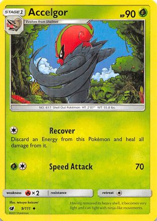 Accelgor (CIN-009) (Reverse Holofoil)