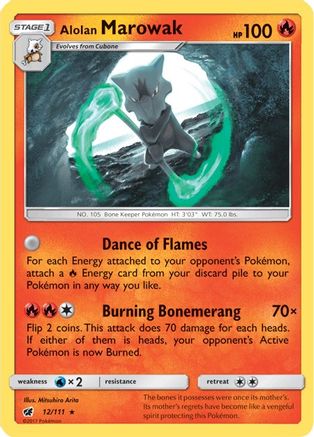 Alolan Marowak (CIN-012) (Holofoil)