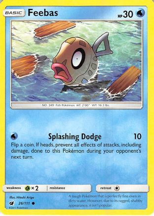 Feebas (CIN-026) (Reverse Holofoil)