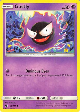 Gastly (CIN-036) (Reverse Holofoil)