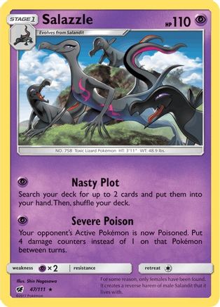Salazzle (CIN-047) (Reverse Holofoil)