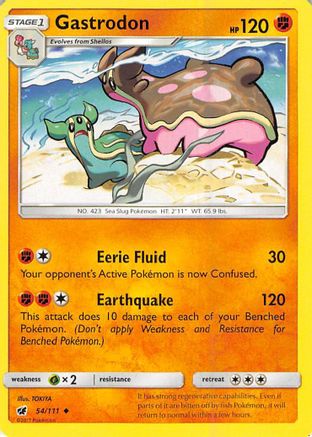 Gastrodon (CIN-054) (Reverse Holofoil)