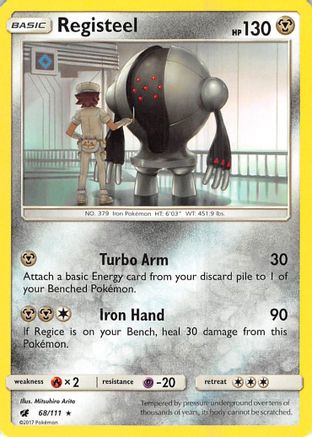 Registeel (CIN-068) (Reverse Holofoil)