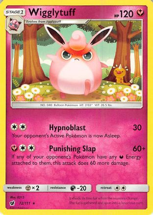 Wigglytuff (CIN-072) (Reverse Holofoil)