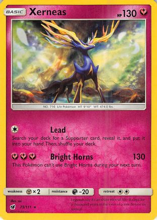Xerneas (CIN-073) (Reverse Holofoil)