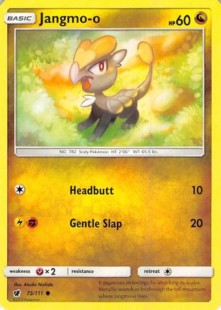 Jangmo-o (CIN-075) (Reverse Holofoil)