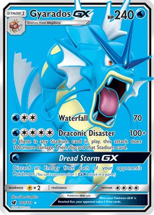 Gyarados GX (Full Art) (CIN-) (Holofoil)
