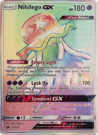 Nihilego GX (Secret) (CIN-114) (Holofoil)