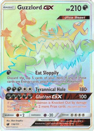 Guzzlord GX (Secret) (CIN-116) (Holofoil)