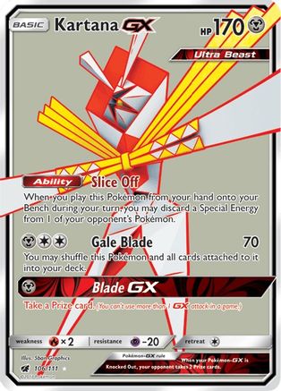 Kartana GX (Full Art) (CIN-106) (Holofoil)