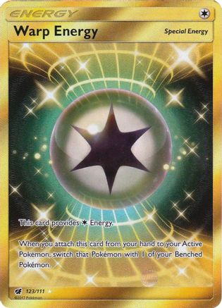 Warp Energy (Secret) (CIN-) (Holofoil)