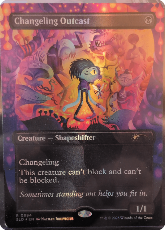 Changeling Outcast (SLD-894) (Borderless) (Foil)