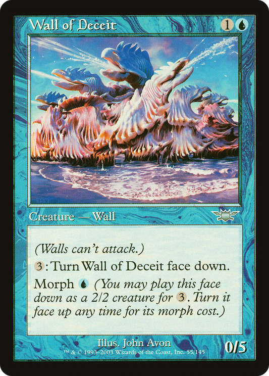 Wall of Deceit (LGN-055) (Foil)