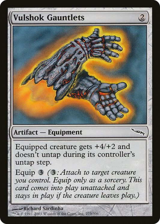 Vulshok Gauntlets (MRD-273) (Foil)