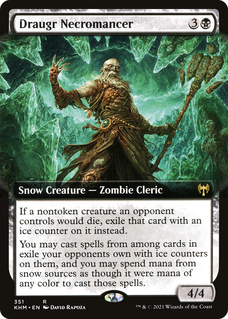 Draugr Necromancer (KHM-351) (Extended Art) (Foil)