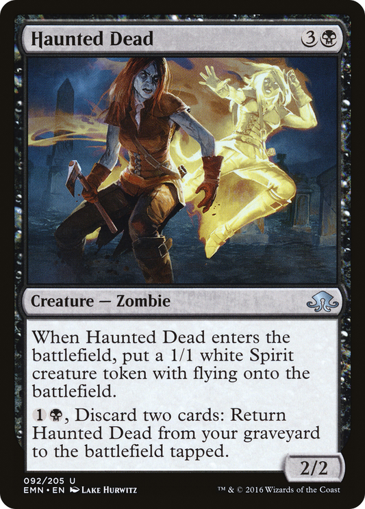 Haunted Dead (EMN-092) (Foil)