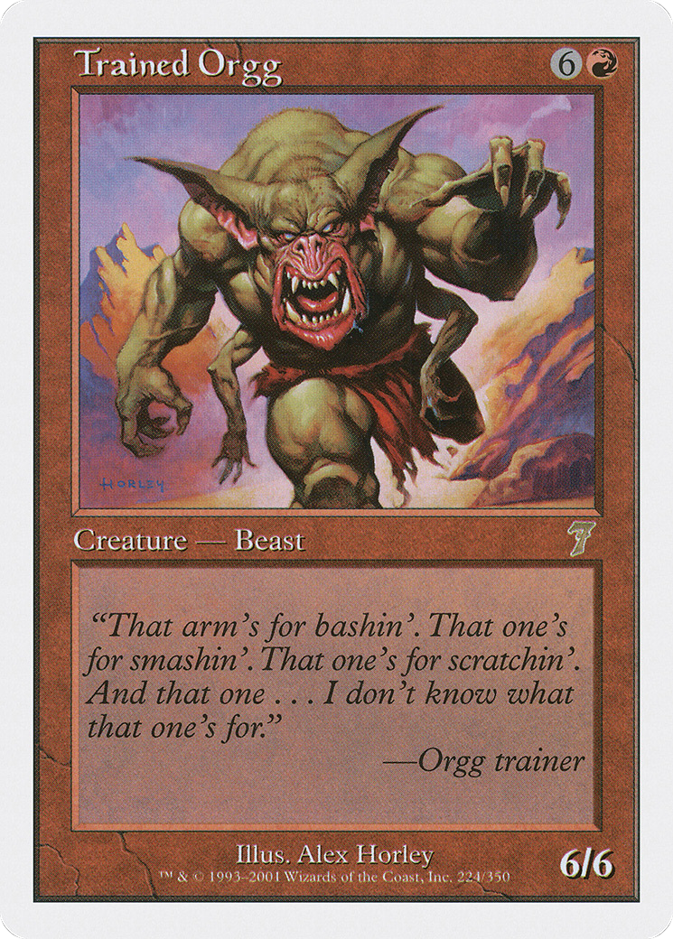 Trained Orgg (7ED-224)