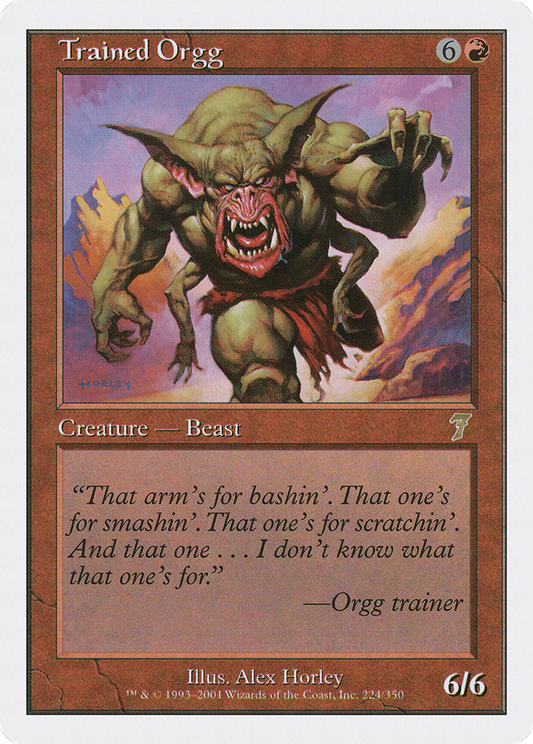 Trained Orgg (7ED-224)