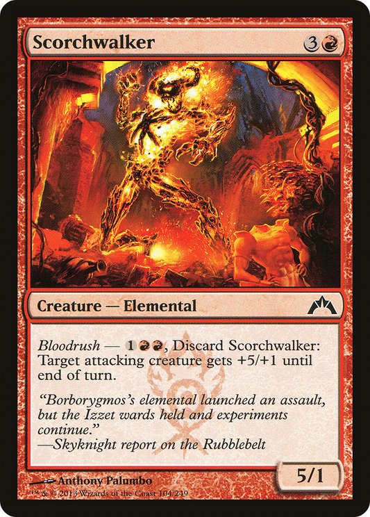 Scorchwalker (GTC-104) (Foil)