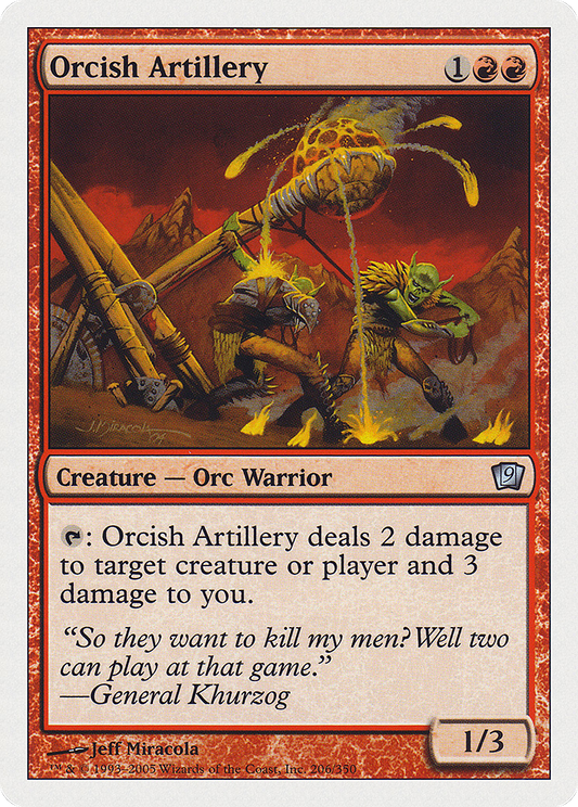 Orcish Artillery (9ED-206)