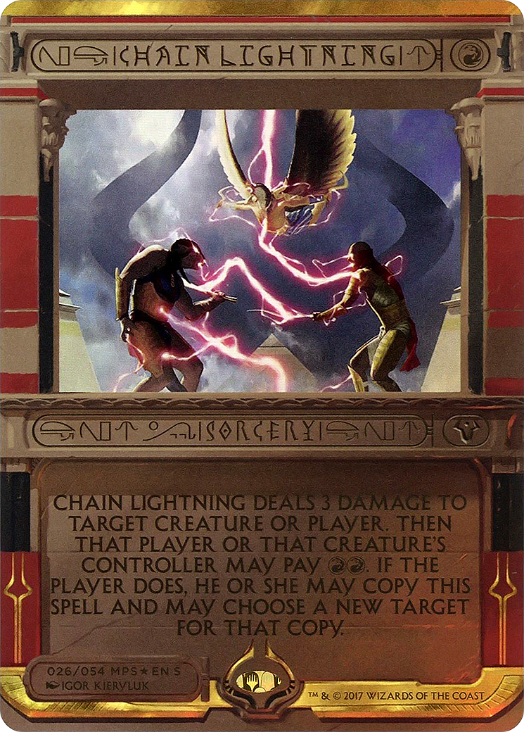 Chain Lightning (MPS2-026) (Borderless) (Foil)