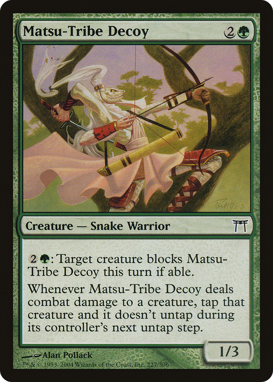 Matsu-Tribe Decoy (CHK-227)