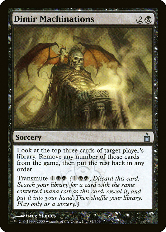 Dimir Machinations (RAV-084) (Foil)