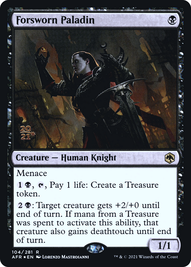 Forsworn Paladin (PRE-104S) (Foil)