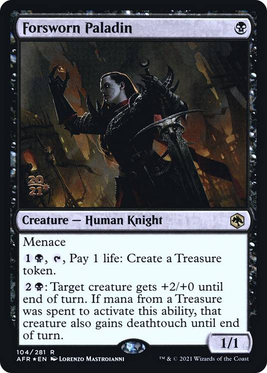 Forsworn Paladin (PRE-104S) (Foil)