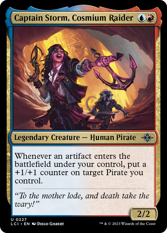 Captain Storm, Cosmium Raider (LCI-227) (Foil)