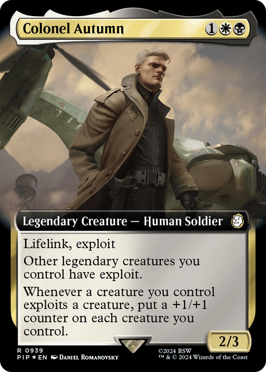 Colonel Autumn (PIP-939) (Extended Art) (Surge Foil)