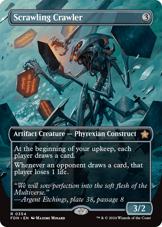 Scrawling Crawler (FDN-354) (Borderless)