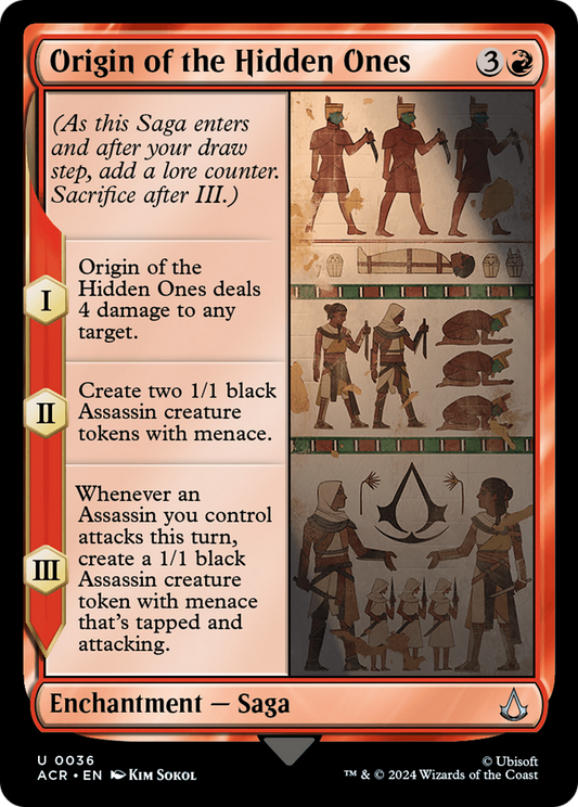 Origin of the Hidden Ones (ACR-036) (Foil)