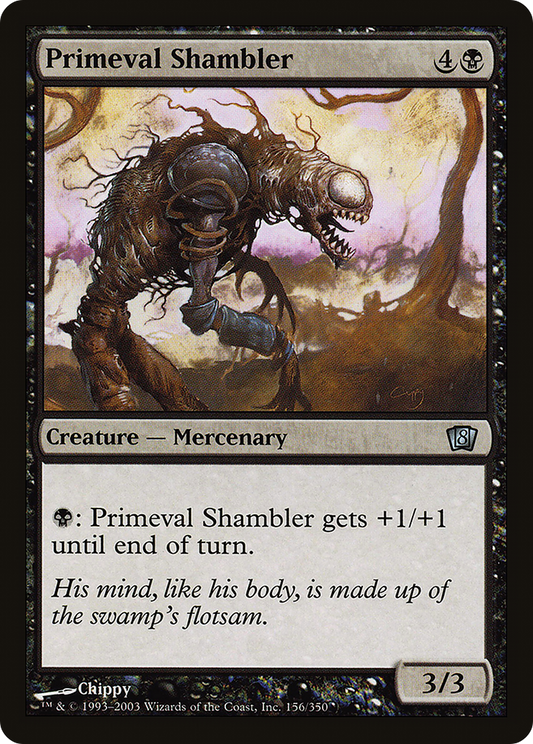 Primeval Shambler (8ED-156★) (Foil)