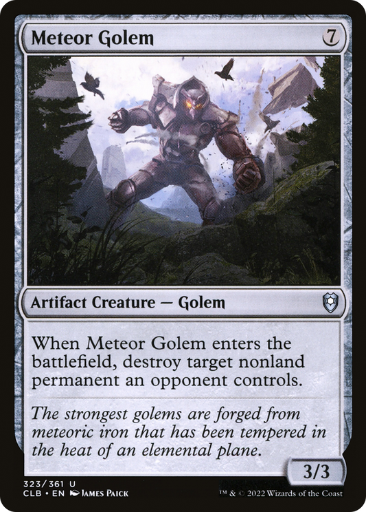 Meteor Golem (CLB-323) (Foil)
