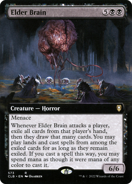 Elder Brain (CLB-573) (Extended Art) (Foil)