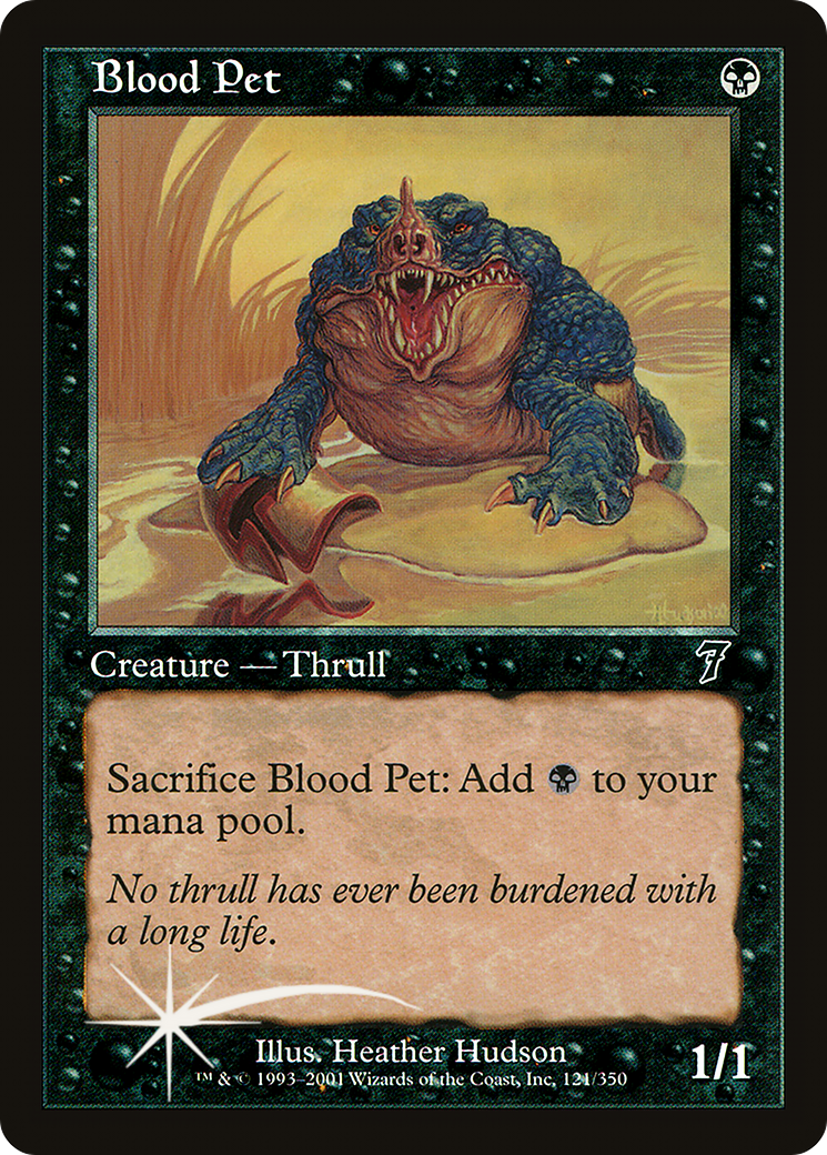 Blood Pet (7ED-121★) (Foil)