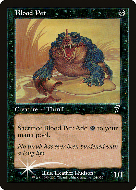 Blood Pet (7ED-121★) (Foil)