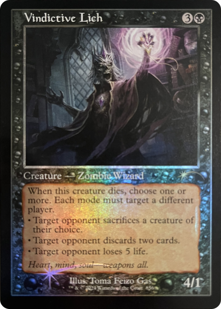 Vindictive Lich (SLD-856) (Foil)