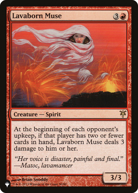 Lavaborn Muse (LIST-DDK-50)
