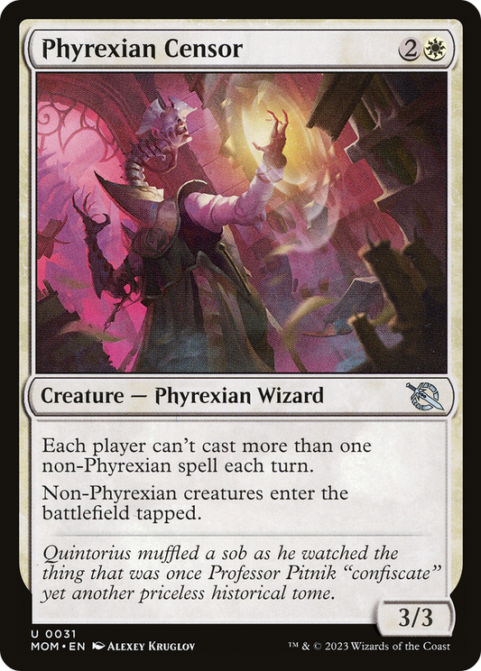 Phyrexian Censor (MOM-031)