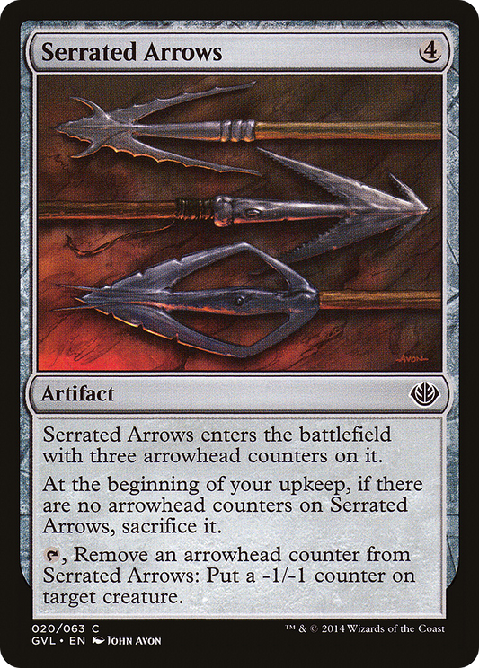 Serrated Arrows (DD3-020)