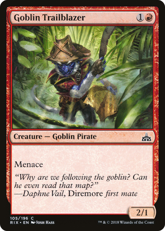 Goblin Trailblazer (RIX-105) (Foil)