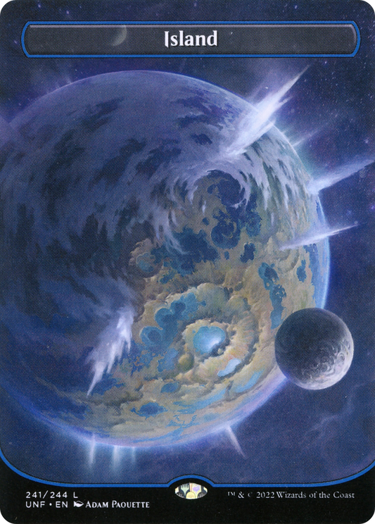 Island (UNF-241) (Borderless) (Foil)