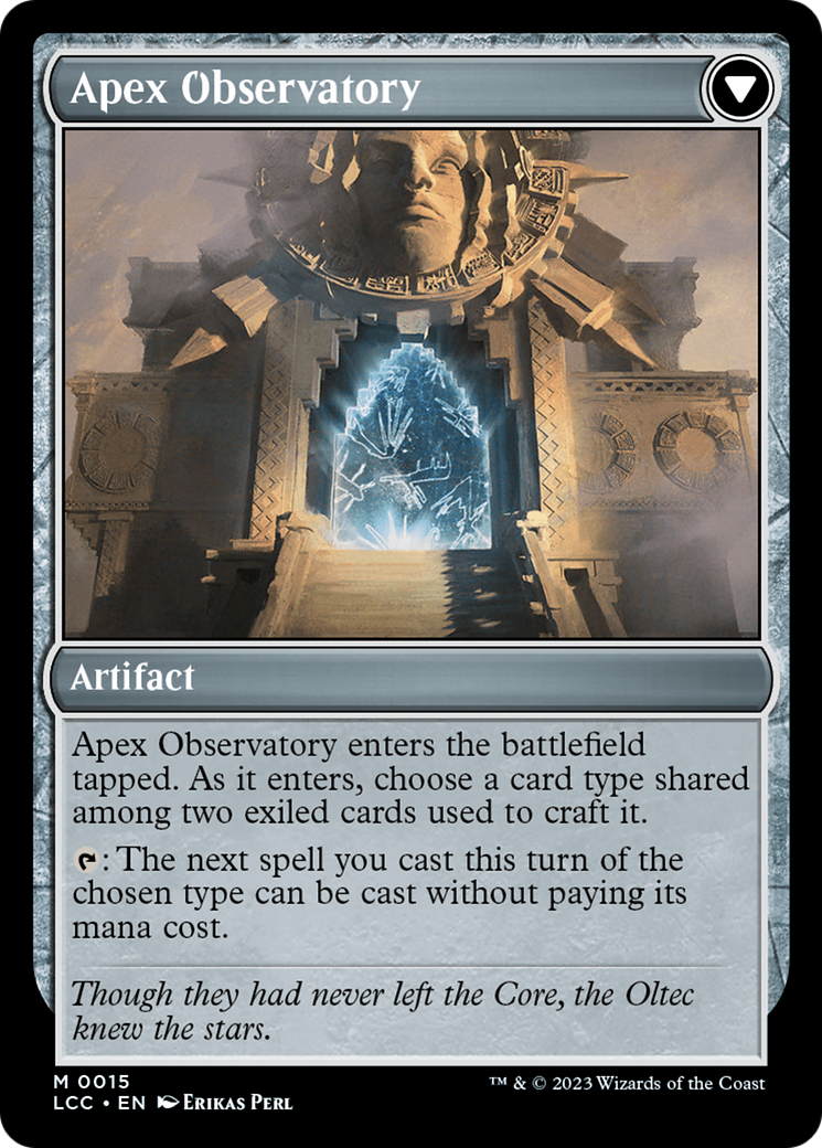 Eye of Ojer Taq // Apex Observatory (LCC-015) (Foil)