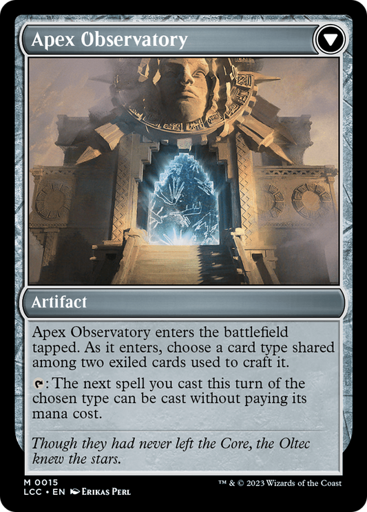 Eye of Ojer Taq // Apex Observatory (LCC-015) (Foil)