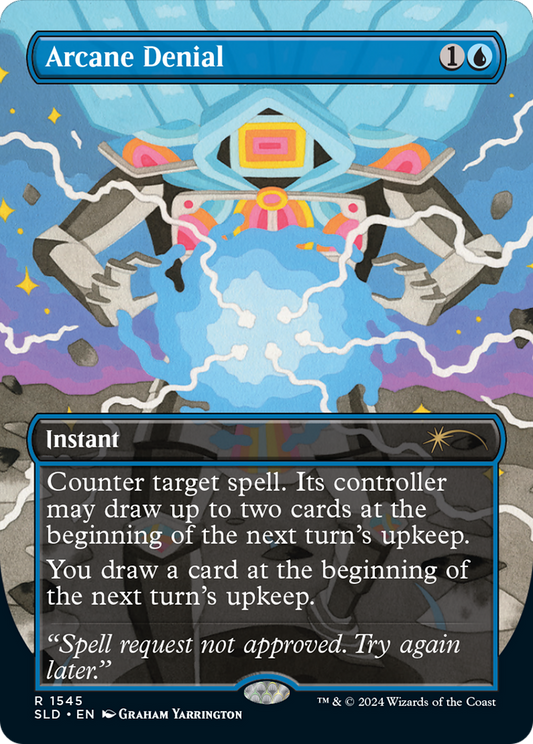 Arcane Denial (SLD-1545) (Borderless)